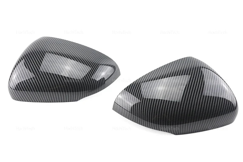 For Mercedes-Benz W177 V177 C118 X118 2018-2023 Black Carbon Fiber Car Rear View Door Wing Side Mirror Cover Caps Shell Case