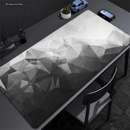Geometric Large Mouse Pad 100x50cm Big Computer Mousepads Hexagon Mousepad Big Keyboard Mat Gamer Mouse Pads Non-SlipDesk Mats