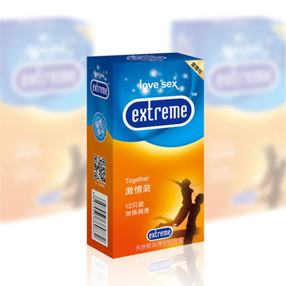 12PCS Men's Condoms Sex Toys lubricante Penis Sleeve Sex Products Vaginal Stimulation Ultra Thin Spike Condoms Adult Supplies
