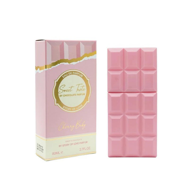 Sweet Chocolate Unisex Perfume 100ml Sweet Fragrance Long-lasting Scent Body Spray Creative Design Must-have For Daily Commutes