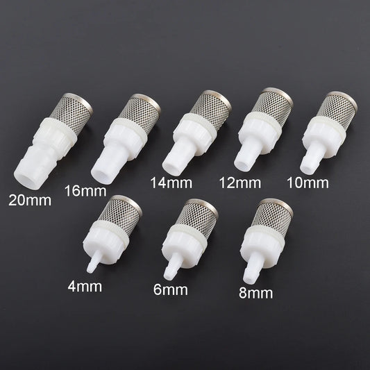 4~20mm Hose Filter Car Wash Tube Garden Irrigation Aquarium Filter Strainer Stainless Steel Mesh Filter