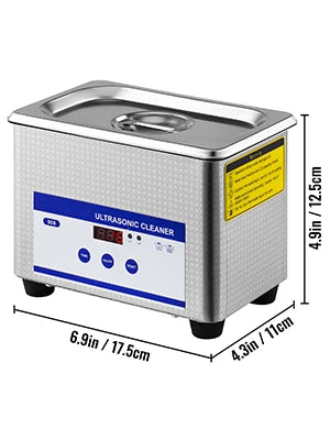 SucceBuy 800ml Ultrasonic Cleaner Portable Cleaning Washing Machine 35W Mini Lave-Dishes Ultrasound Bath Sonic Home Appliance