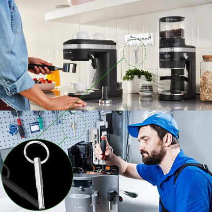 O-Ring W/Oval Head Key Tool For J-ura Capresso/Impressa Machines Brew Group & Drainage Valve O-Ring Fits Most Jura C, E, ENA