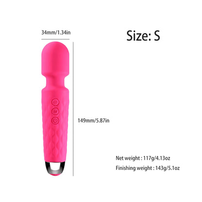 Wireless Dildos AV Vibrator Magic Wand for Women Clitoris Stimulator G Spot Massager Vibrator Female Masturbator Adult Sex Toys