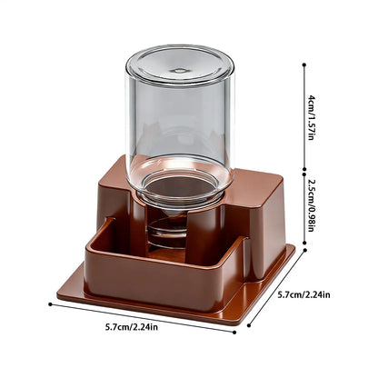 Automatic Reptile Feeder Automatic Detachable Reptile Bowl Tortoise Water Dish Gecko Drink Dispenser for Lizard Chameleon Snake
