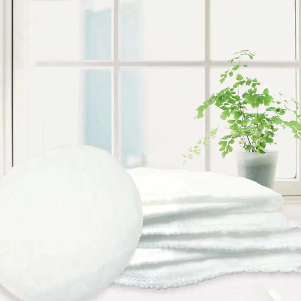 10PCS Soft Cotton Baby Nursing Pad Washable Feeding Breast Pad Absorbent Reusable Nursing Anti-overflow Postpartum Nursing