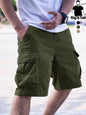 Men's plus Size Casual Work Shorts Trendy Comfortable 4XL-9XL Loose Fit Utility Pants for Big And Tall Men
