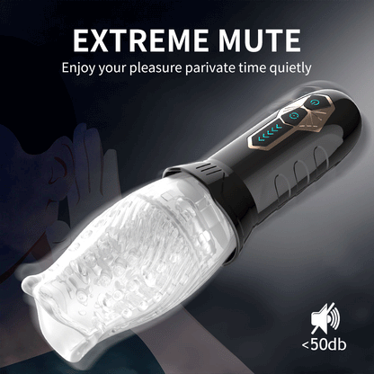 Automatic Rotating Masturbator Cup Glans Trainer Vagina Penis Pump Sleeve Delay Ejaculation Vibrator For Mens Adult Toys Male