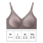 Women's Seamless Bras Ladies Thin Style Jelly Color Soft Bra Wireless Underwear Comfortable Lingerie Deep V Gather