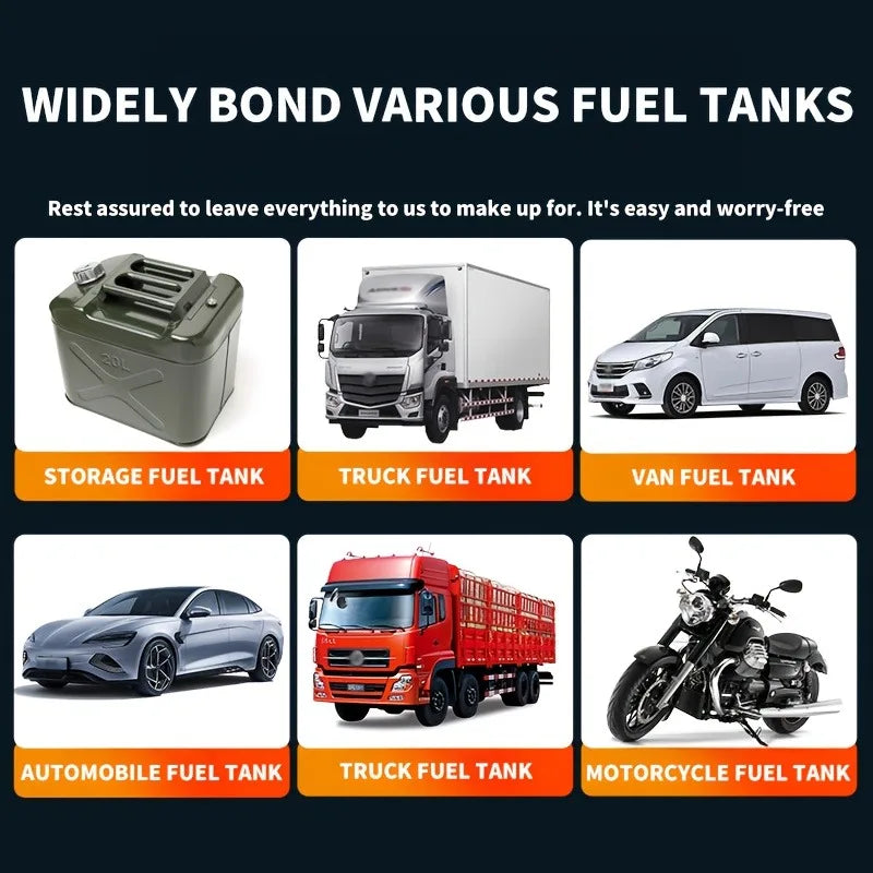 Car Fuel Tank Adhesive: High-Temp Sealant for Truck Radiators & Motorcycle Oil Leaks