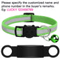Customized Pet Collar Reflective Cat Collars Free Engraved Puppy Kitten Pet ID Nameplate Necklace With Bell Anti-lost For Cats