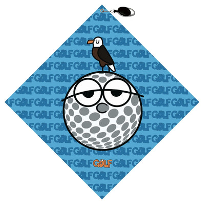 New Style Premium Golf Towel Double Sided Print Golf Accessories Super Absorbent Quick Dry for Quick Cleaning Perfect for Golf