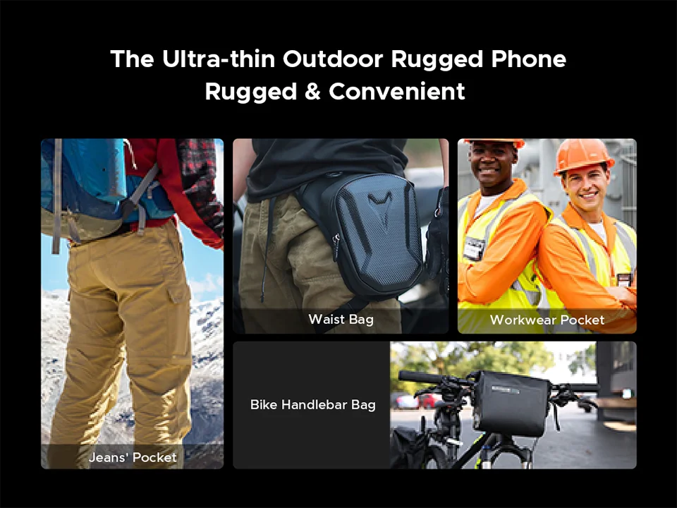 Global Version DOOGEE Blade20 Play 5G Rugged Phone 6.6'' Gemini Al 125dB Speaker 10300mAh Battery NFC Android 15 Mobile Phone