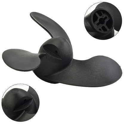Quality Outboard Propeller, Made of High Strength Nylon, Suitable for Tohatsu3 5HP/Nissan2 5, 3 5HP/Mercury3 5HP Marine Boat