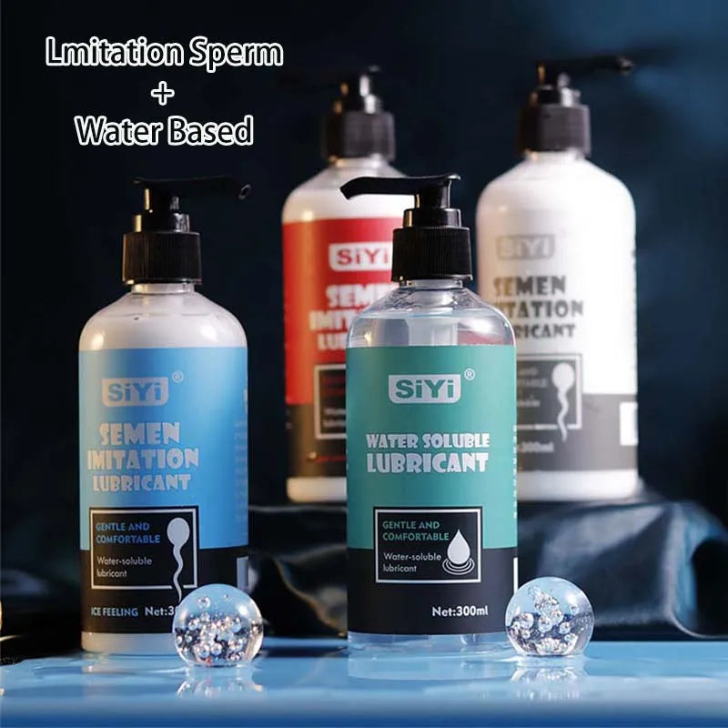 Water-Based Sex Lubricant Intimate Gel Semen Lube for Women Men Masturbation Toys - Couples Lubrication