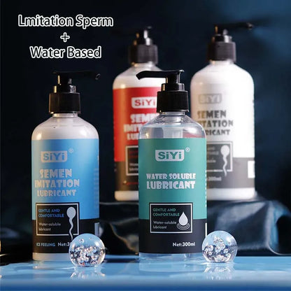 Water-Based Sex Lubricant Intimate Gel Semen Lube for Women Men Masturbation Toys - Couples Lubrication