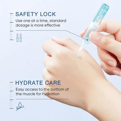 Hyaluronic Acid Ampoule Essence Ampoule, Hyloranic Acid Essence Moisturizing Essence Ampoule Set (2ml x7Pieces)