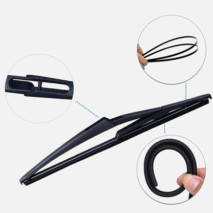 Erick's Wiper Front & Rear Wiper Blades Set For Mercedes-Benz A-class B-class W169 W245 Windshield Windscreen Window 26"+23"+12"