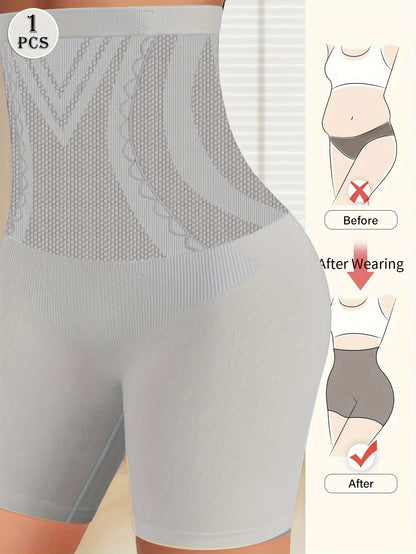 1pcs High Waist Tummy Contouring Seamless Panties Seamless Panties Women's Panties Four Corner Panties Flat Panties Comfortable