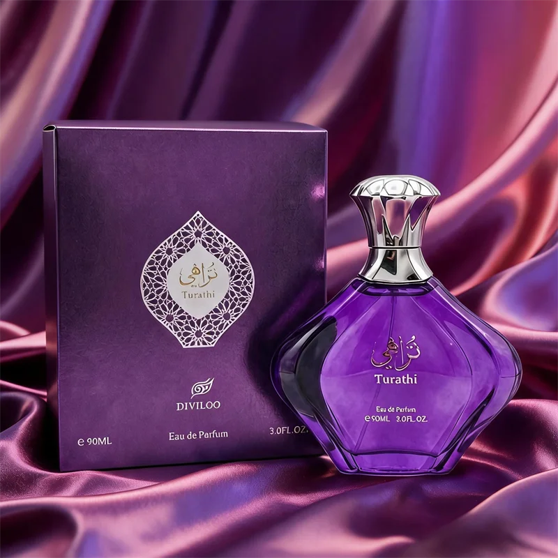 Arabian Luxury Perfume 90ml Jasmine Lemon Amber Eau De Toilette Long-lasting Premium Perfume For Women Unisex Fragrance Spray