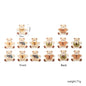 2Pcs Baby Wooden Balloon Milestone Cards Photography Accessories Baby Photography Shooting Props For Newborn Birthing Gifts