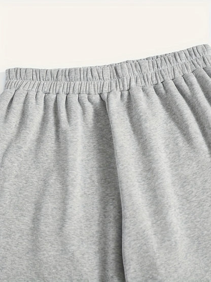 Women's Plus Size Stretch Jogging Pants Sports loose and personalized casual new fashion