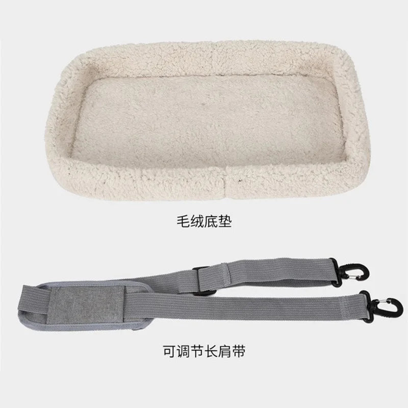 2026 Portable Pet Bag, Handheld Dog Carrier, Foldable Cat Travel Bag, Breathable Outdoor Car Carrier for Small Pets