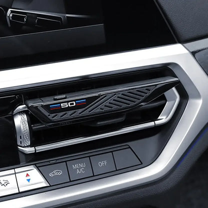 Suitable for BMW car mounted aromatherapy blade air outlet bracket 3 series 5 series X1X3X5 automotive solid fragrance cream int