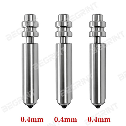 Upgrade Anycubic Kobra X Hotend Durability Bimetallic Nozzle For Anycubic Kobra X 0.2/0.4/0.6/0.8mm 3D Printers Accessories