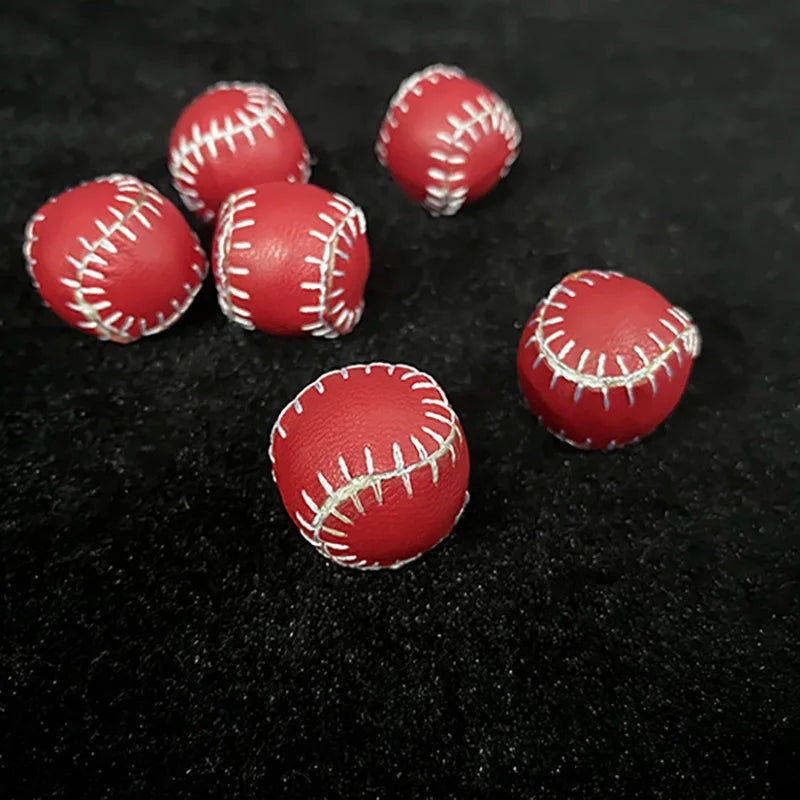 5Pcs Leather Ball (2.2cm) Magic Tricks Chop Cup Ball Accessory For Cups & Balls Table Magia Illusions Gimmicks Mentalism Props