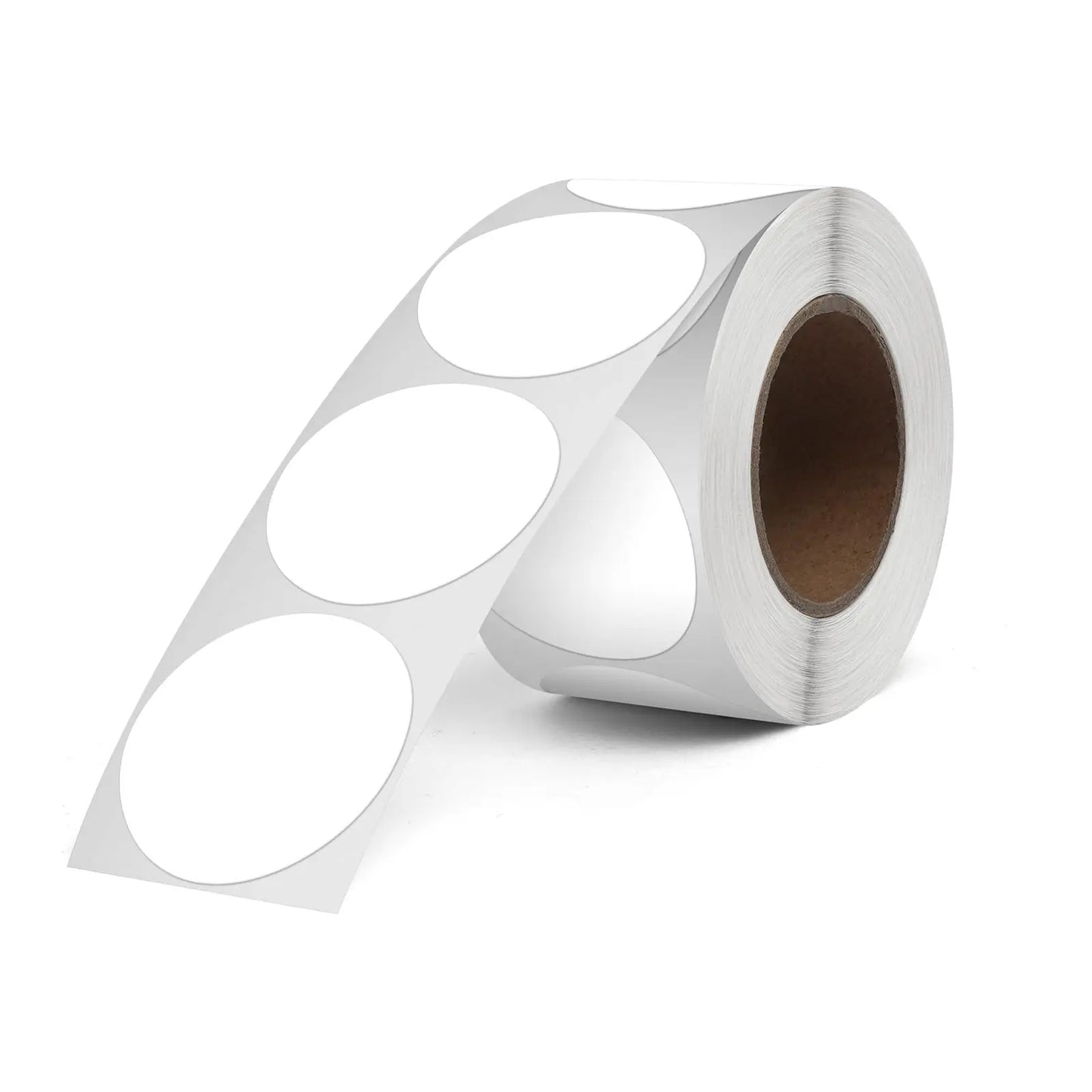 Thermal Paper Label for Warehouse & Logistics - High-Quality Adhesive Labels with Pre-Drilled Holes, Durable Blue，70*40mm