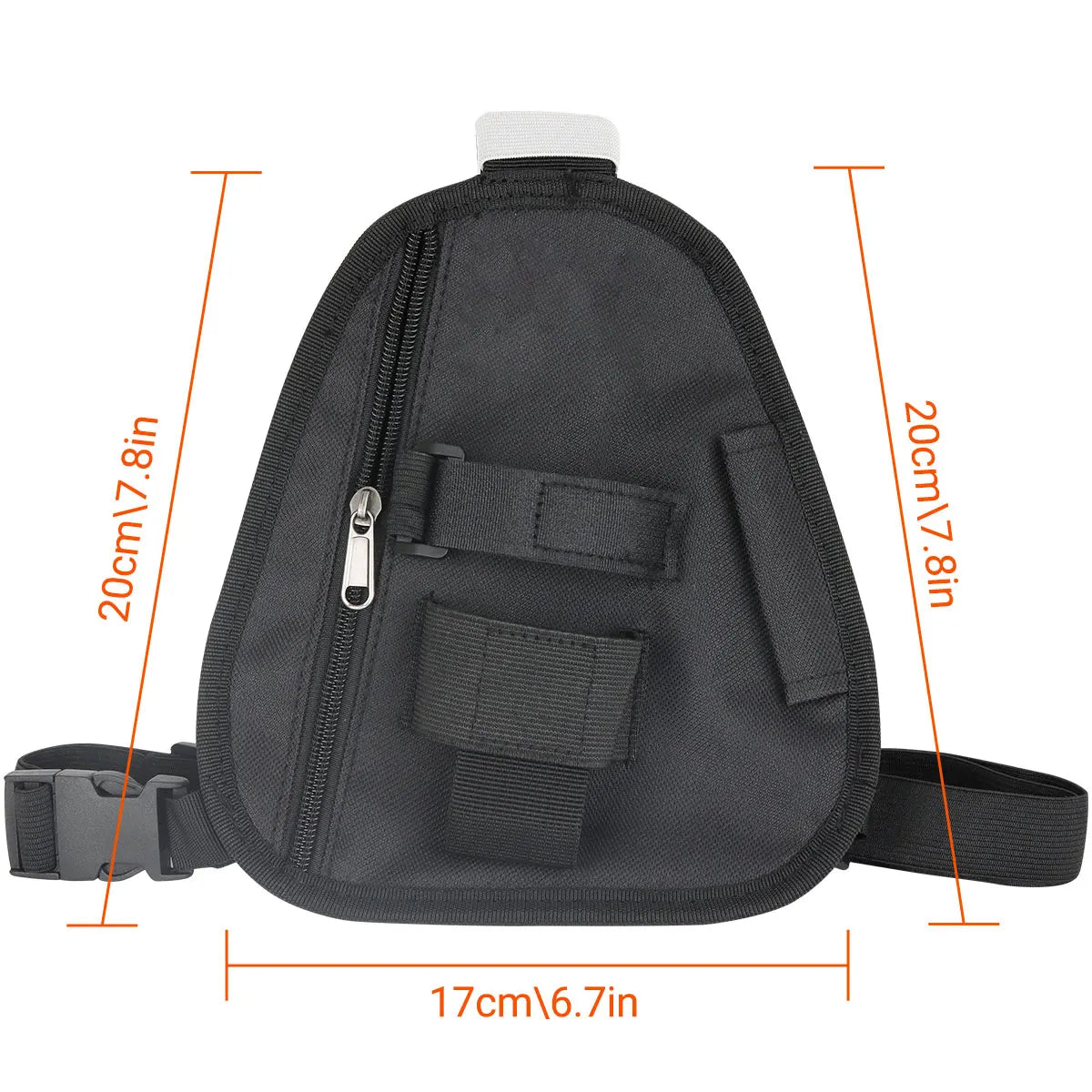 Walkie Talkie Chest Harness Shoulder Radio Holster Pack Adjustable Pouch Holster For Baofeng UV-5R UV-21 PRO Quansheng UV-K5 K6