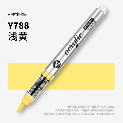 1 PC 120 Colors Acrylic Paint Marker Pens Professional Drawing Pens for Graffiti Manga School Aesthetic Stationery Art Supplies