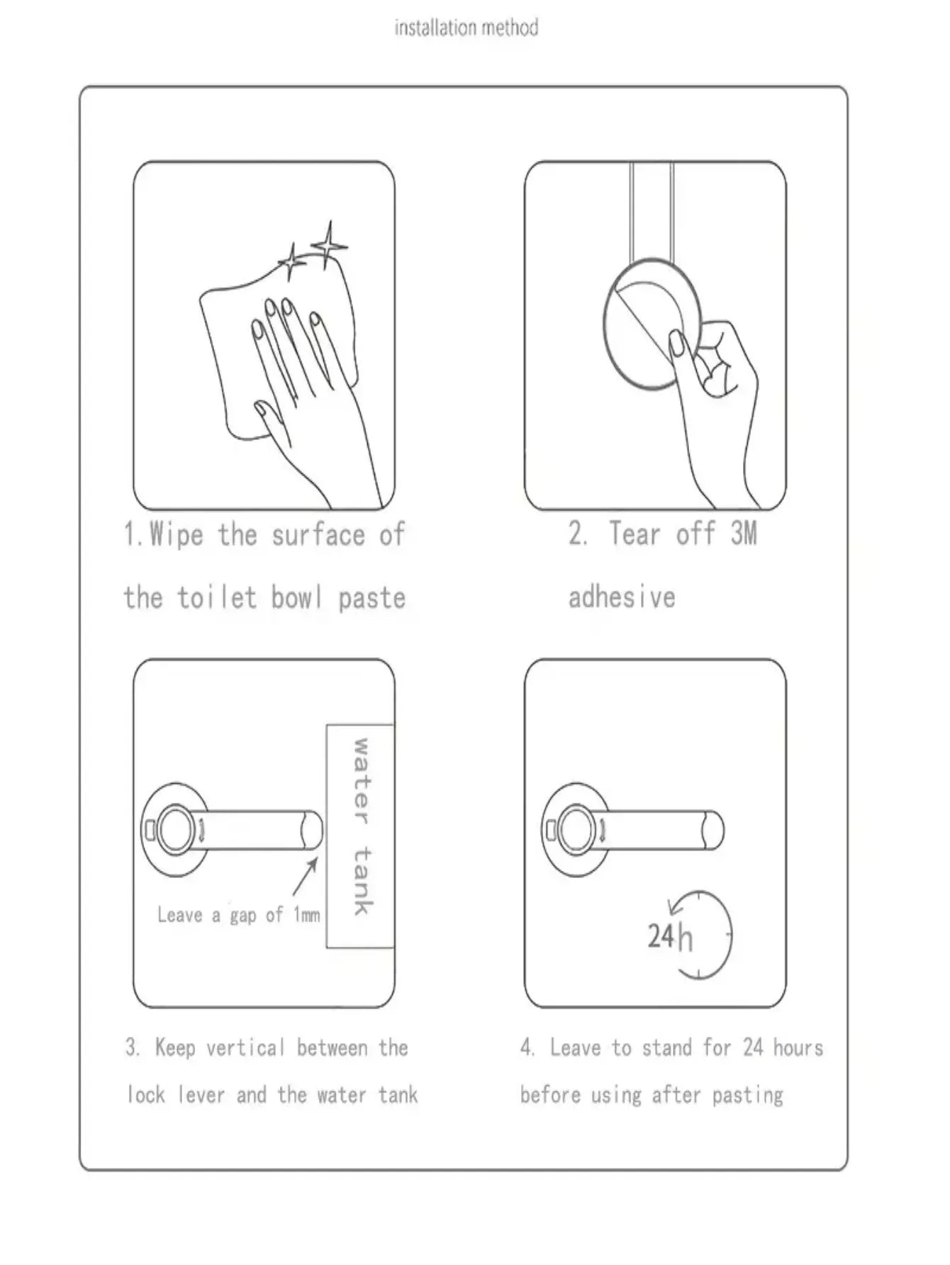 Baby Toilet Lock With 3m Adhesive Easy Intallation No Tools Needed Fit For Most Standard Toilet Safe Products For Kids And Pets
