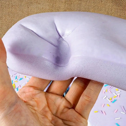 Sticky Box Cake Squishy Toy Slow Rising Squeeze Toy Butter Ice Cream Box Squishy Fidget Toy Anti Stress Release Hand Relax Gift