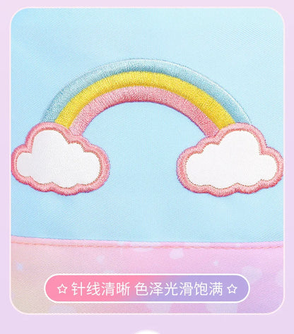 3pcs/set Kids School Backpack for Girls with Lunch Box Pencil Case Set Elementary Primary Middle High College School Bookbags