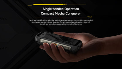Ulefone 4.7" Rugged Phone Armor Mini 20 Pro 5G Android 14 16+256GB Smartphone LED Light 64MP Night Camera Mobile Phone