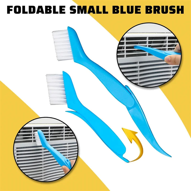 3Pcs Air Conditioner Fin Comb Cleaner Kit Conditioning Fin Comb Condenser Radiator Remove Dust Cleaning Tool Coil Comb Cleaner