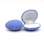 1pcs 5Colors Pink Shell Lovely Velvet Wedding Engagement Ring Box For Earrings Necklace Bracelet Jewelry Display Gift Box Holder