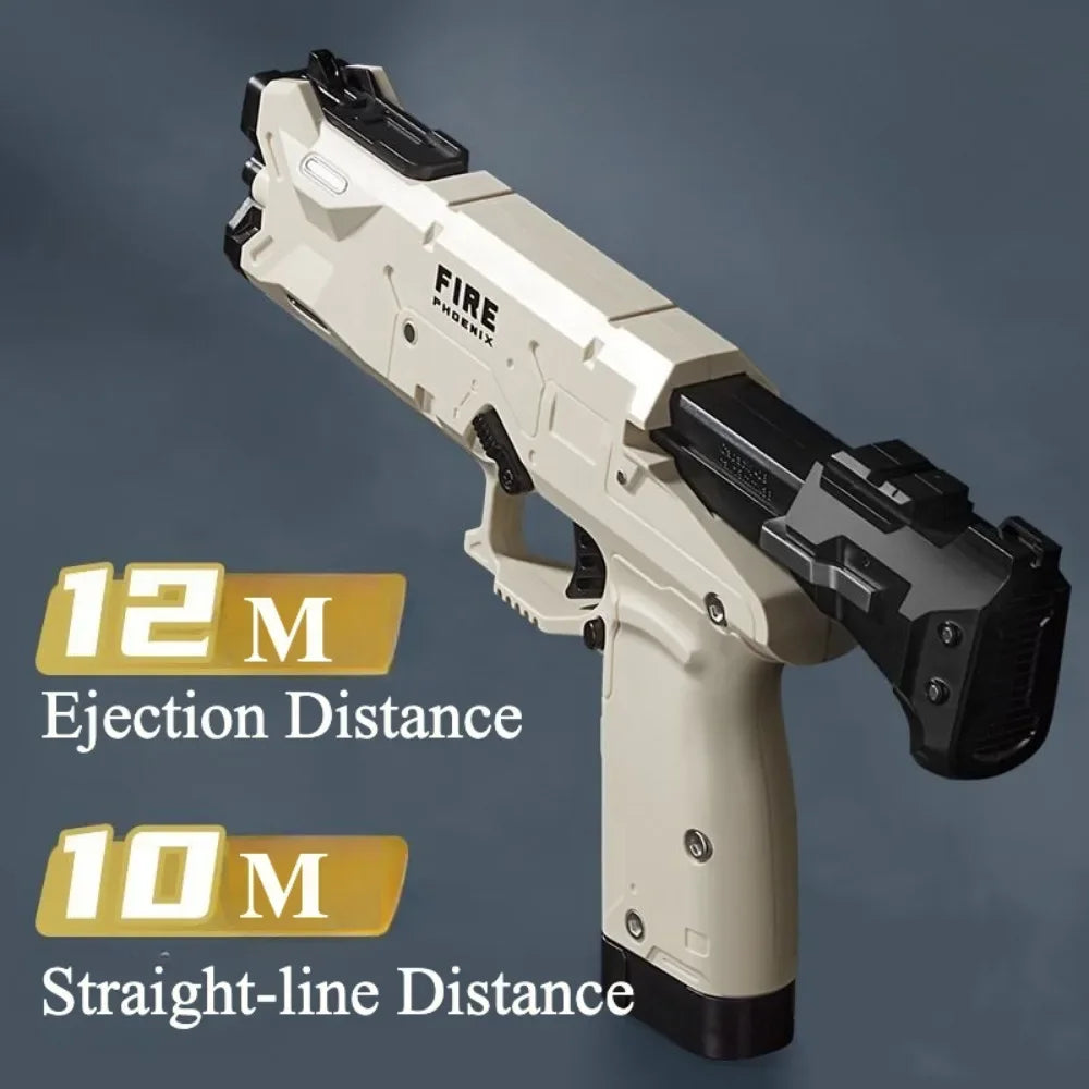 Children Manually Loaded Launcher Shell Soft Bullet Gun Toy Outdoor CS Shooting Game Christmas Gift for Boy