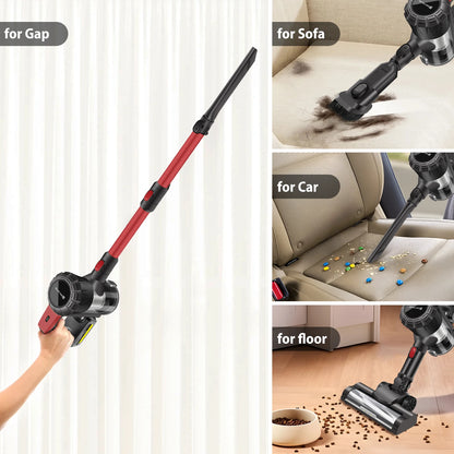 Cordless Stick Vacuum Cleaner Handheld Wireless Household Vacuum Cleaner