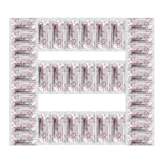 Condoms 50Pcs/Lots   for Men Smooth Penis Sleeve Thin Condom Adult Sex Products Safe Contraception Sex Toys