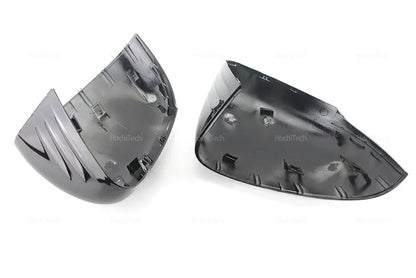 For Mercedes-Benz W177 V177 C118 X118 2018-2023 Black Carbon Fiber Car Rear View Door Wing Side Mirror Cover Caps Shell Case
