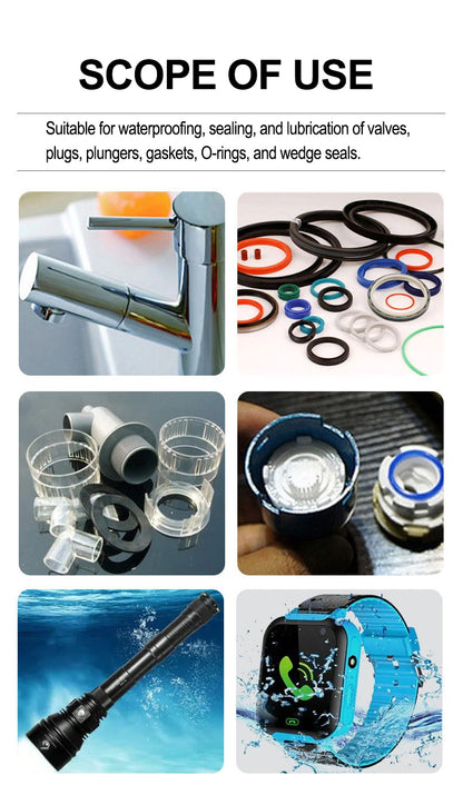 50/100g Waterproof Silicone Lubricant Grease Car Rubber Seal O-Rings Conditioner Repair Maintenance Lithium Grease Tools
