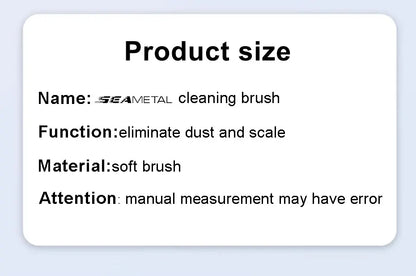 SEAMETAL Detailing Car Cleaning Brush Universal for Car Interior Cleaning Air Outlet Seat Gap Dashboard Soft Hair Clean Brushes