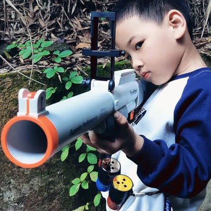 M79 Shell Ejecting Soft Bullet Toy Gun for Outdoor Shooting CS Game Manual Loading Launchers Toys Christmas Gift for Adult