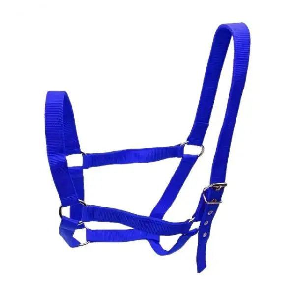 Durable Horse Halter Training Rope Harness Adjustable Bridle for Grassland Cowboy Pony Riding