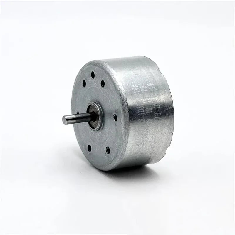 RF-300-1D390 RF-300CA Mini Mute 24mm Round Spindle Motor DC 1.5V-6V 5500RPM Precious Metal Brush DIY Toy Fan Solar Power Model