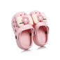 New Children's Slippers Summer Handmade DIY Cartoon Bow Sandals for Girl Flip Flops Non-Slip Garden Beach Shoes