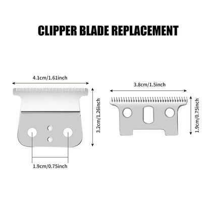 Pro Replacement T Blade Compatible with Andis Trimmer Outliner, GO,GTO,GTX, SL, SLS Headliner LS2,LS3 ,Ceramic & Carbon Steel